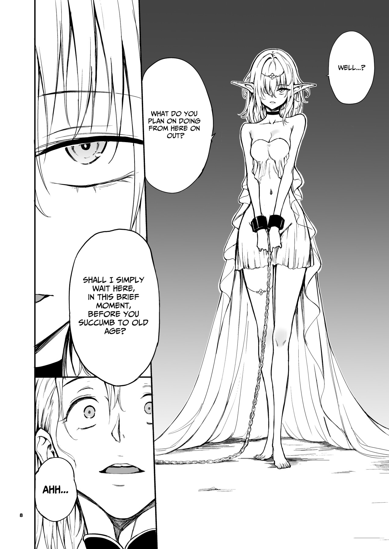 Hentai Manga Comic-Elf Education -Mist, from the fallen country--Read-7